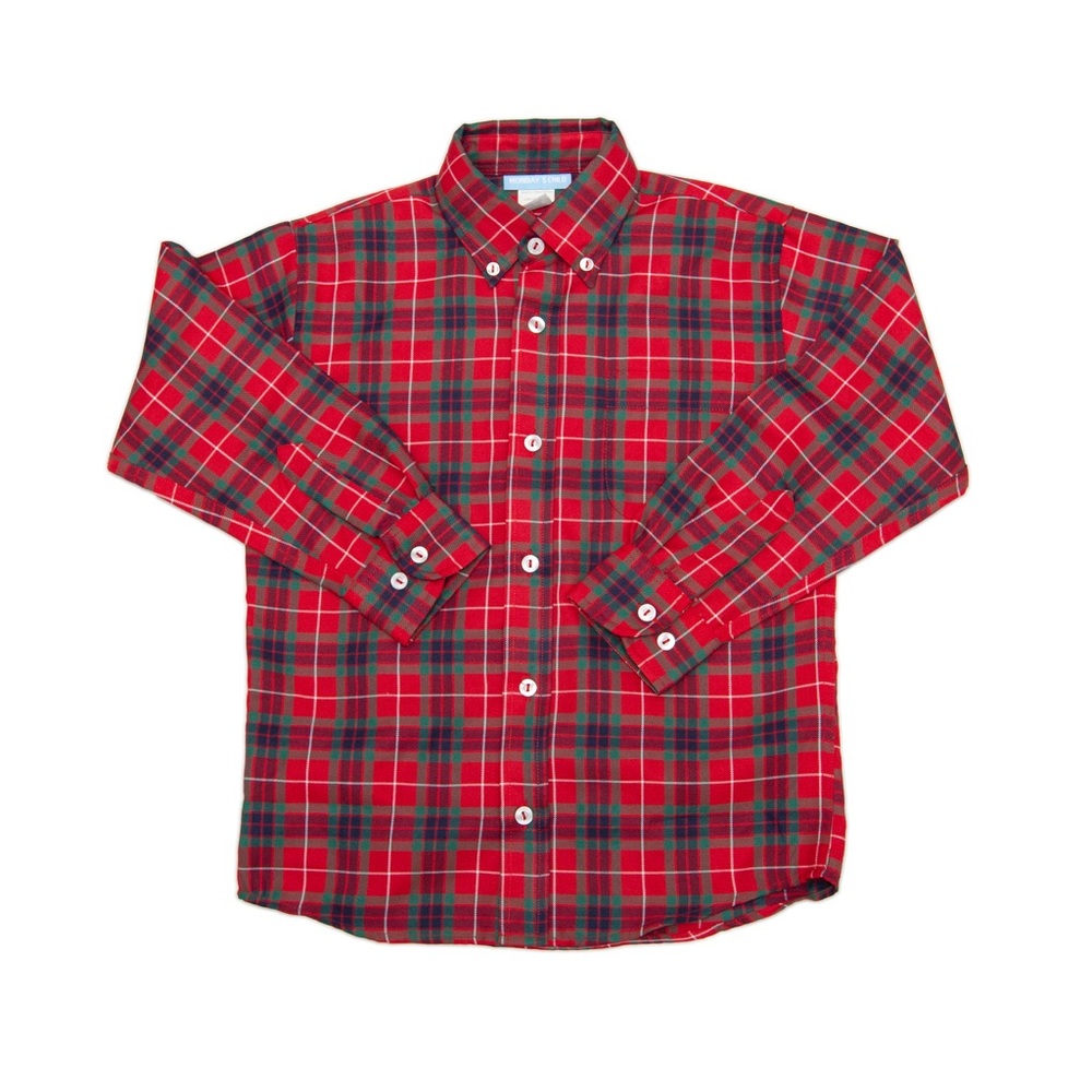 Monday’s Child Plaid Button-Down